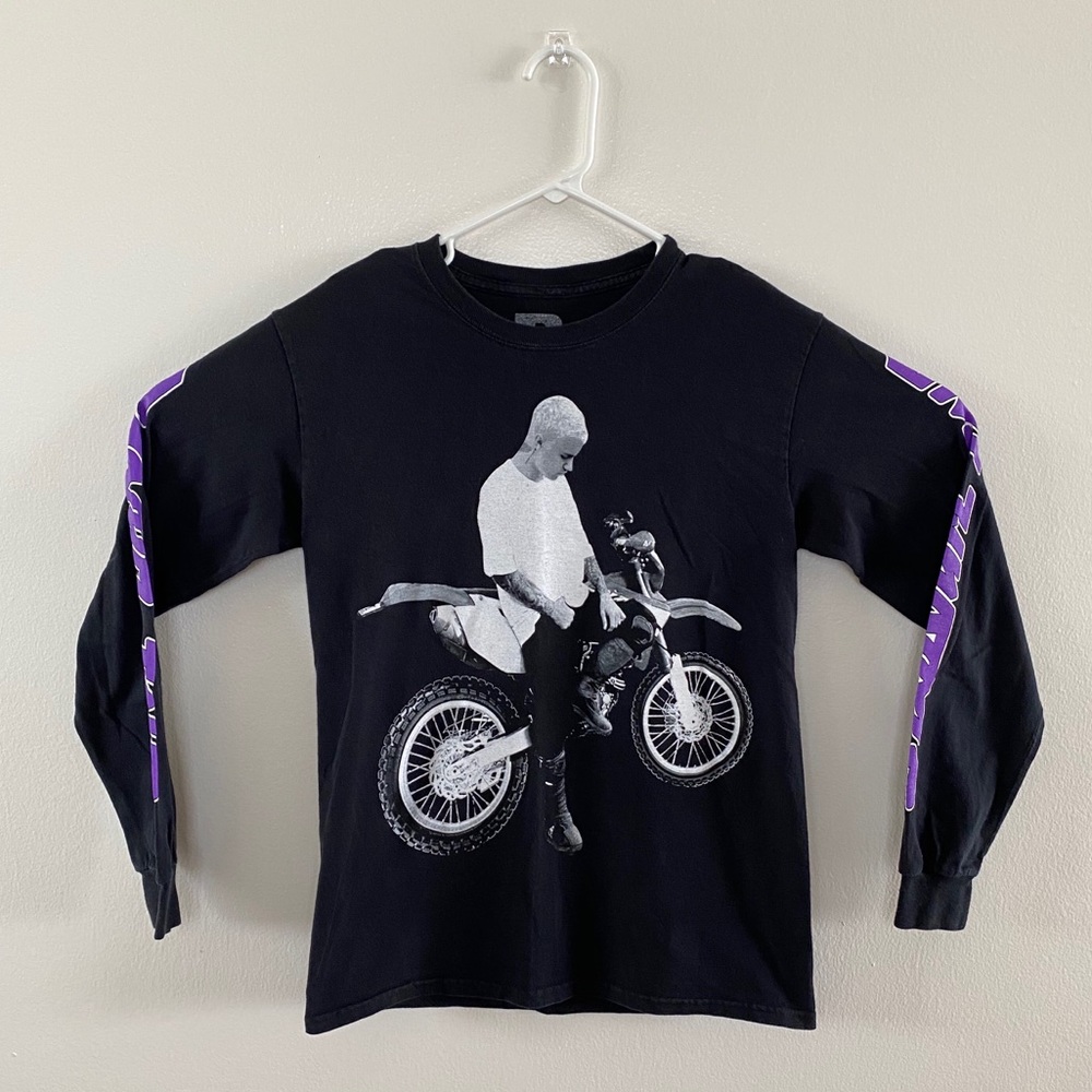 Justin Bieber World Stadium Tour Long Sleeve Tee